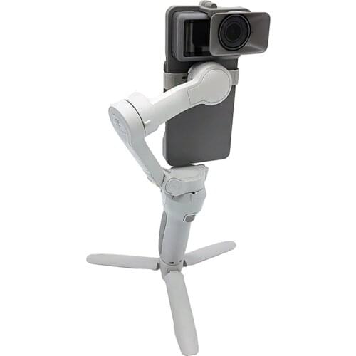 Action Camera Adapter for DJI OM4 Phone Gimbal Transfer to Hero 5/6/7 Black or OSMO Action Camera Convertor