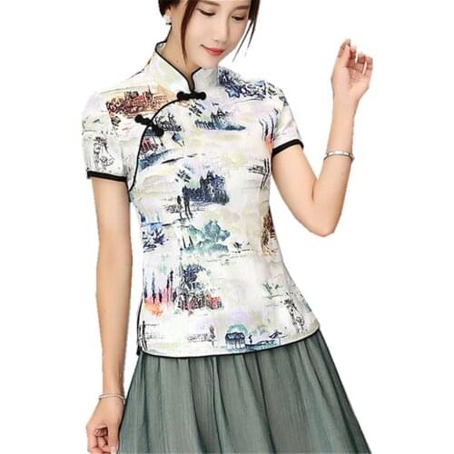 Shanghai Story Womens White Shirts