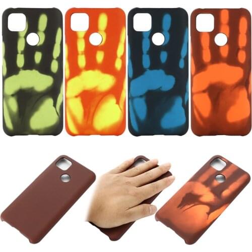 Thermal Heat Induction Silicone Case For Google Pixel 3 3XL Lite 4 4XL Anti-knock Protection Cover For Google Pixel 5 5XL Fundas