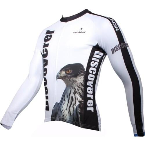 Eagle Discoverer Design Cycling Jersey Long Sleeved Spring and Summer Sports Jerseys Unique Road mountain bike jerseys for Boys