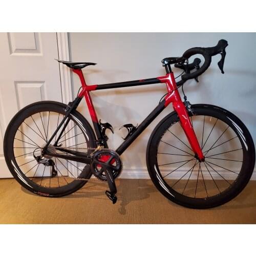 T1000 UD C64 Bicycle Full Carbon Fiber Road Bike Complete Bicycle 105 R7010 ULTEGRA R8010 Groupset Bike