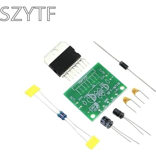 TDA7297 12V pure DC power amplifier board parts level after 2 15W+15W dual channel electronic DIY Kit