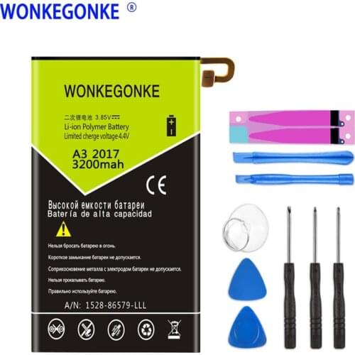 WONKEGONKE Samsung Galaxy A3 2017 Batteries