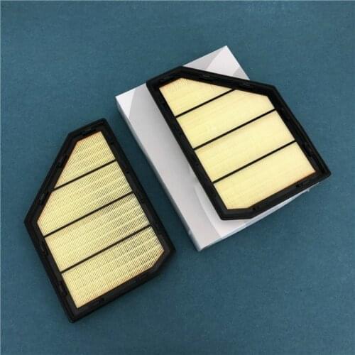 1Pair Car Air Filter Suit for 2020 BMW X7M 4.4T OEM NO 13718482642/13718482641