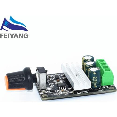 1PCS SAMIORE ROBOT DC 6V-28V 3A PWM Motor Speed Varible Regulator Controller Switch