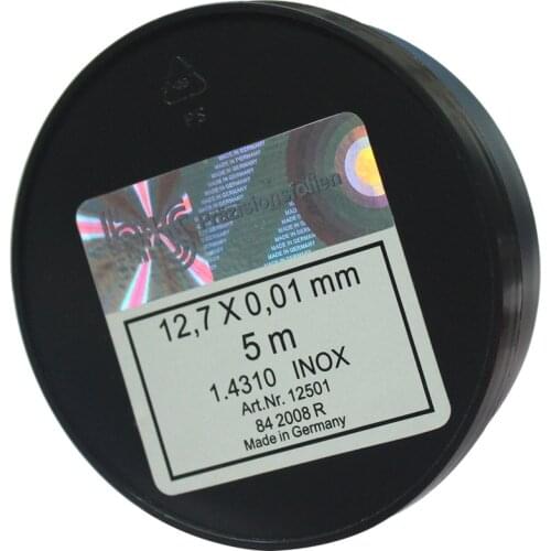 12.7mm width *5m length High carbon steel / steel precision spring washer, spacer die gasket West xigangpian 0.5-1.0mm