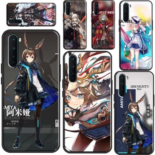 Amiya Ansel Arknights Case For OPPO A91 A83 A15 A52 A72 A1K A3S A5S A5 A9 A31 A53 2020 Find X3 Pro Back Cover