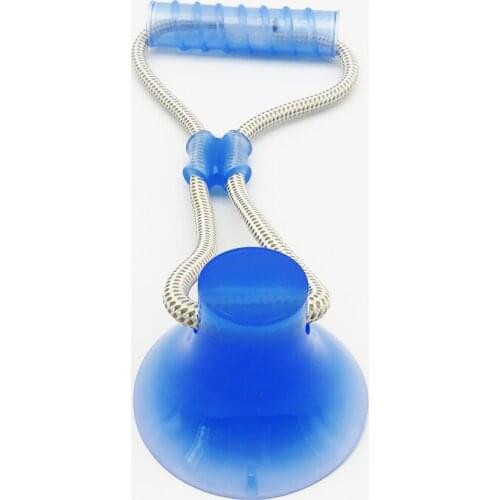 For Teeth Cleaning ,Dog Self-playing Rubber Toy With Suction Cup Dog Interactive Molar Toy