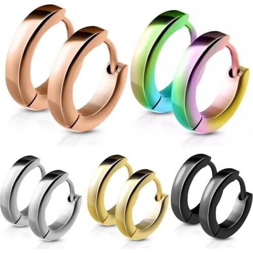 1Pair Fashion Ear Cuff Smooth Delicate Punk Clip Earrings For Girls Men Ear Clips Jewelry Women Piercing Earrings New