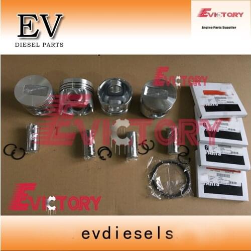 For cummins diesel engine A2300 A2300T piston and piston ring set