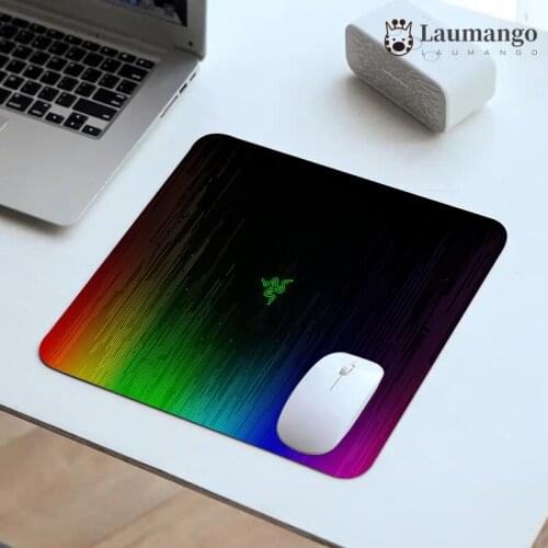 Mouse Pad Gamer Razer Mausepad Keyboard Gaming Accessories Gamer Pc Non-slip Mat Deskmat Computer Table Deskpad Small Pads Cool