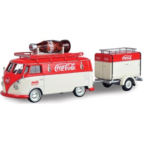 Diecast Alloy Car 1:43 Scale T1 Truck Model Metal Die-Cast Vehicle Toy for Collectible Souvenir Christmas Gift