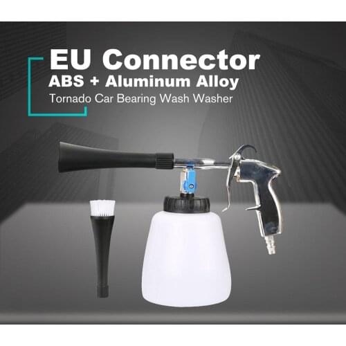 Car Bearing Wash Washer Pneumatic Automotive Interior Deep Cleaning Machine Espuma Tool High Pressure with Brush
