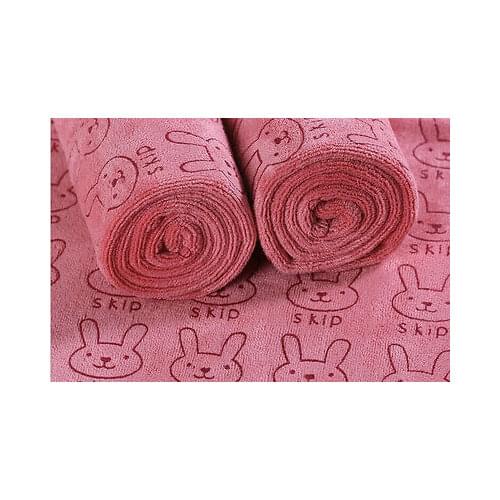 Soft Cute Rabbit Cotton Bath Towel Baby Kid Children Washcloth Face Hand Towel