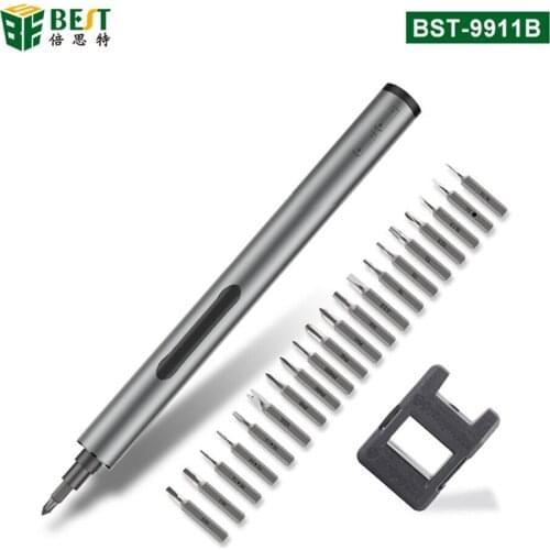 Mini Cordless Electric Screwdriver Kit With LED Light For MacBook Phone Xbox RC Toys Camera Repair Tools Set with 20Pcs Bits