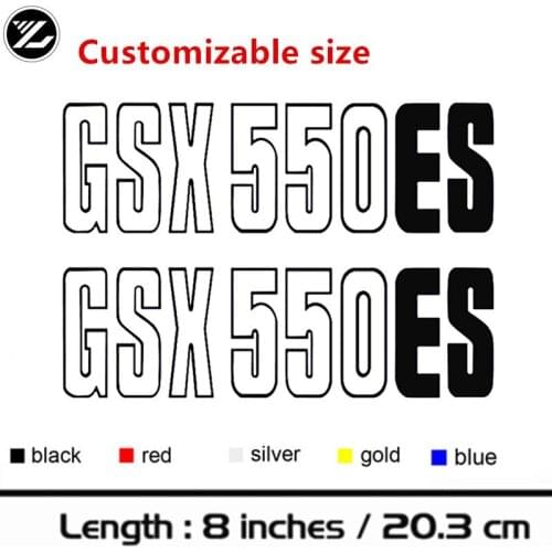Motorcycle model sticker body sticker helmet personality pegatinas moto gp sticker for suzuki stickers GSX550ES GSX 550ES