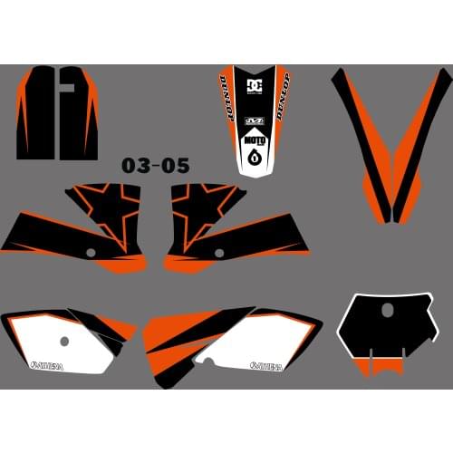 New (0257) STEAM GRAPHICS&BACKGROUNDS DECALS STICKERS Kits Fit for SX85 2003 2004 2005