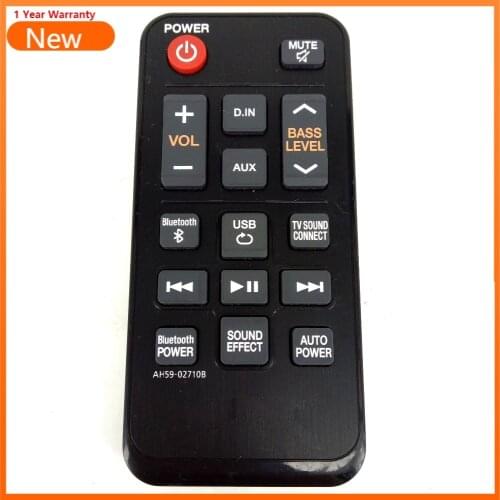 NEW Original Remote Control AH59-02710B Fit For Audio Sound Bar HW-J250 HWJ250/ZA AH5902710B Soundbar Fernbedienung