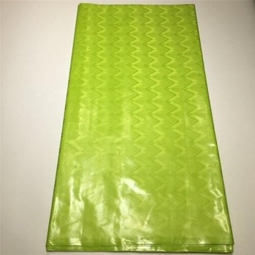 Latest jacquard brocade fabric green lace fabric top quality 100%cotton embroidered baizn riche brocade 2019 nouveau 10yard/lot