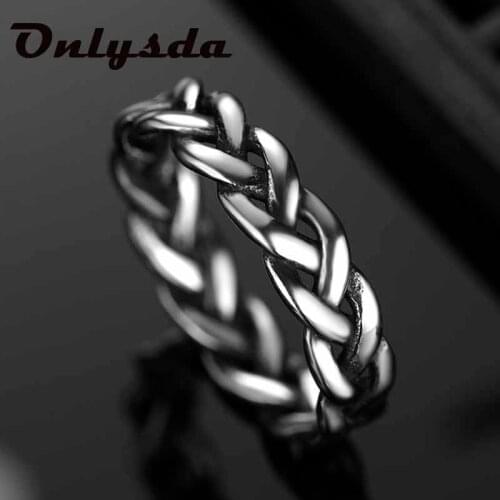Dropsipping Viking Stainless Steel Celtics Knot Ring Men Nordic Trinity Wedding Rings Womens Band Promise Jewelry Party Gift