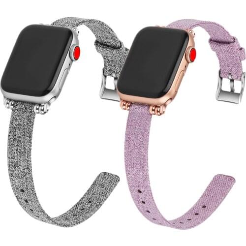 Watchbands for apple watch band 44mm 40mm Series 5 4 3 strap for iwatch bands fabric correa 38mm 42mm women men pulseira wrist