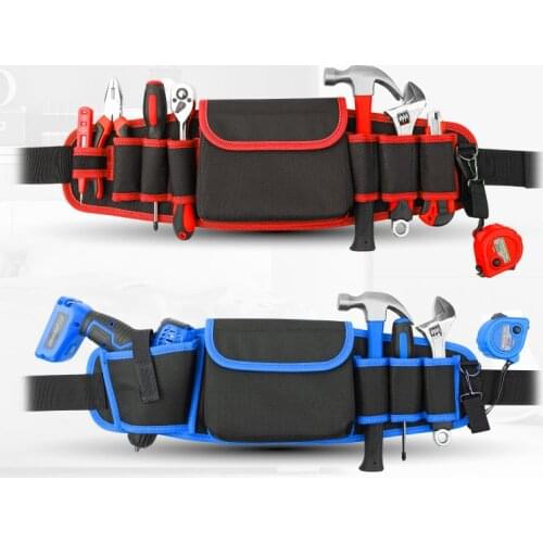 Repair Storage Tool Bag Multifunction Belt Canvas Tools Bag Electrician Hardware Porta Taladro Tools Packaging DI50GJB