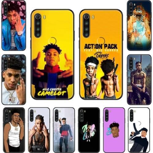 Rapper NLE Choppa Phone case For Xiaomi Redmi Note S2 4 5 6 7 8 A S X Plus Pro black luxury coque 3D hoesjes pretty funda trend
