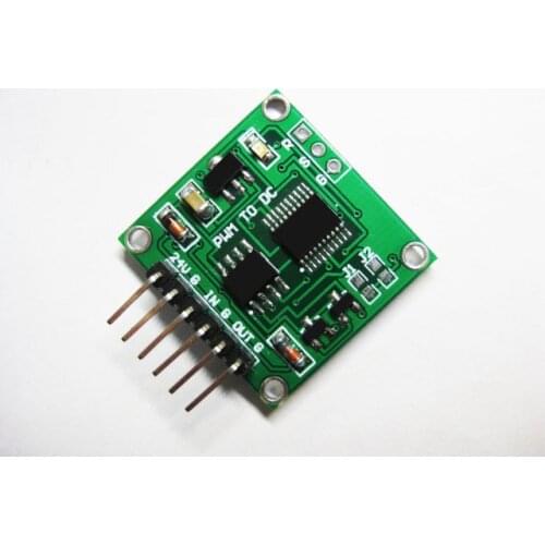 PWM to Voltage PWM to 0-5V 0-10V Low Frequency 5 ~ 500Hz Linear Conversion Transmitter Module