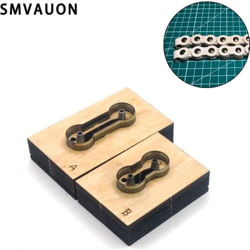 SMVAUON Chain Knife Mold Cutting Die Cutter Wooden Cutter Die Leather Craft Tool For Diy Bracelet Bag Strap