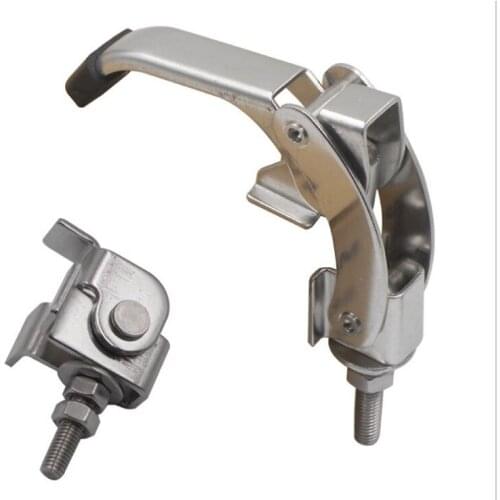 Stainless steel hasp shore power box lock ship machine equipment buckle clasp tool case wooden box lock hasp furniture hardware