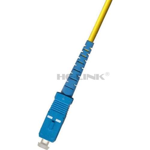 LODFIBER 600M SC-SC Outdoor Armored Singlemode Simplex Fiber Optic Cable Patch Cord 9/125