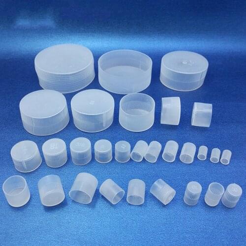 White plastic thread protection sleeve plastic sleeve cap sleeves plastic rod sheath joint protective cover of the dust cap