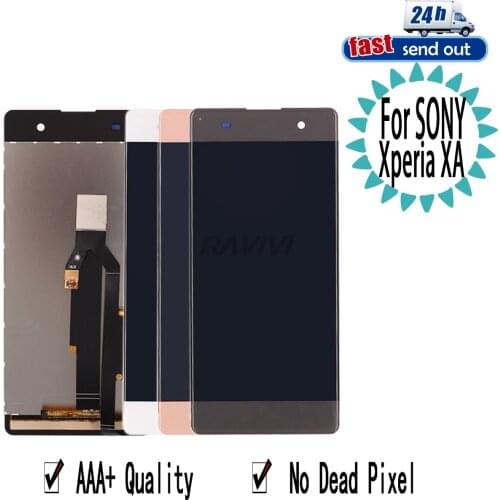 5.0" XA LCD For Sony Xperia XA LCD Display LCD Display F3111 F3113 F3115 Touch Screen Digitizer Assembly Replacement