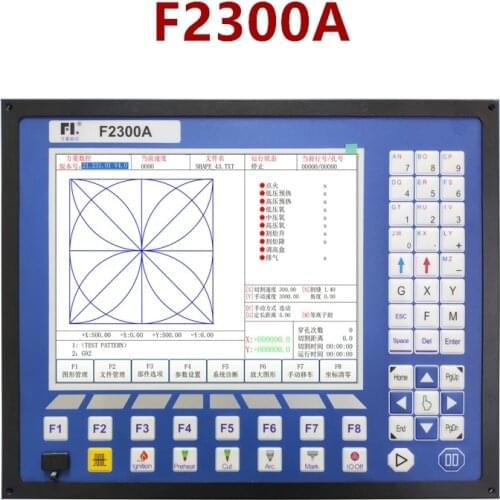 2-axis CNC control system F2300A for CNC flame and CNC plasma cutting machine