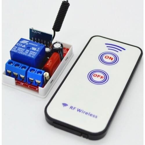 220V Single-channel Wireless Remote Control Switch ON/OFF Digital Remote Control Switch for Home appliance equipment