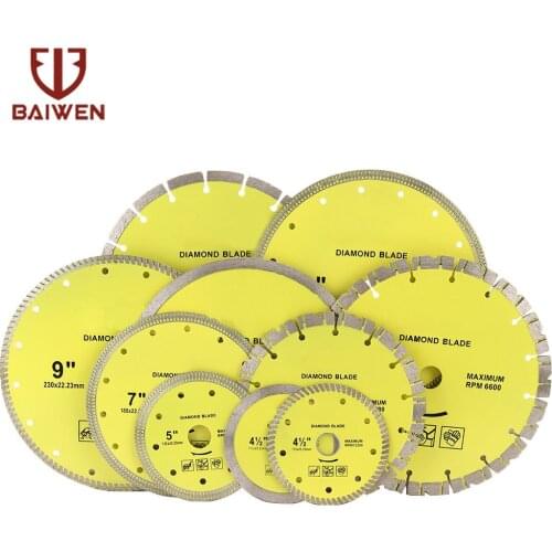105/115/125/180/230mm Diamond Segment Saw Blade Cutting Disc Wet/Dry Circular Cutting Wheel for Ceramic Tile Porcelain Tool