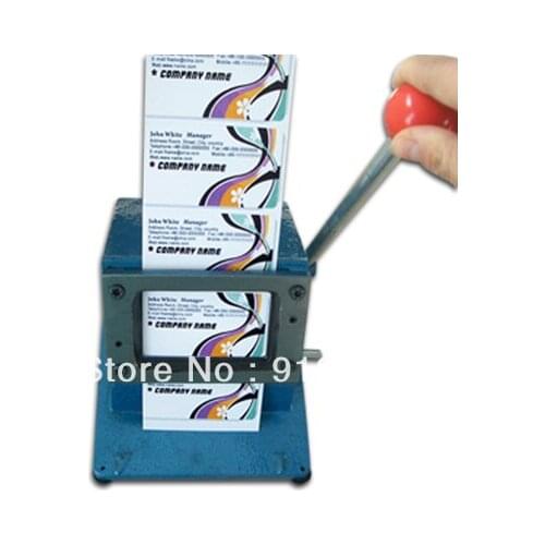Fast Free shipping New Heavy 86x54mm ID Busines Criedit PVC Paper Card Rounder Corner Punch Die Cutter