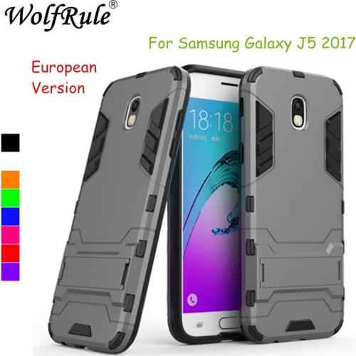 SFor Case Samsung Galaxy J5 2017 Cover J530 Silicone & Plastic WolfRule Case For Samsung Galaxy J5 2017 Case For Samsung J5 2017