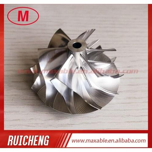 MGT2259S 46.50/59.48mm 793221-0001 6+6 blades high performance turbo billet/milling/aluminum 2618 compressor wheel 723122-0002