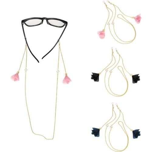 Fashion Metal Eyeglasses Cord Sunglasses Spectacles Chain Holder