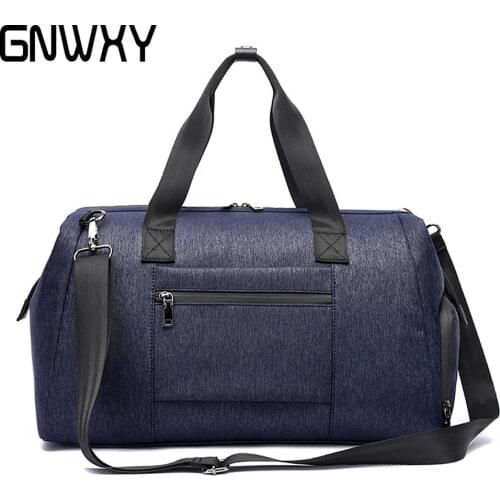 GNWXY Hot Men Waterproof Travel Bags Dry Wet Separation Overnight Weekend Bag Large Capacity With Shoe Compartment Luggage Bag