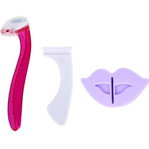 Pubic Hair Trimmer Pubic Hair Shaping Template Razor Heart Triangle Lip Star Shape Bikini Shaving Stencil for Women