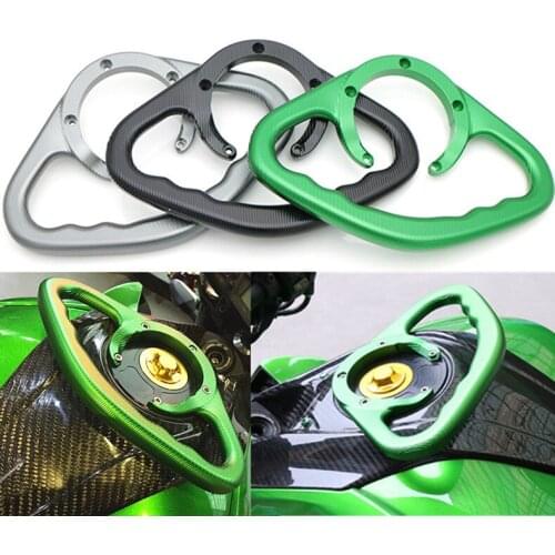 Universal Passenger Armrest Handle Fuel Tank Handlebar CNC Passenger Handle Armrest for Kawasaki Z250 Z800 Z100 Z1000SX ER-6N/F