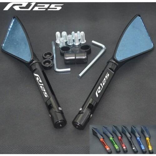 Universal Motorcycle mirror CNC side Rearview For Yamaha YZFR125 R125