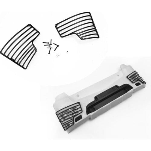 1/14 Rc Truck Tamiya Benz Arocs 3363 Metal Lampshade Lights Guard For Radio Control Toys Dump Truck 56352 56359