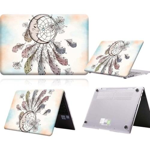 Moon Dream Feather Anti-slip Laptop Case For MateBook 13/13 AMD Ryzen/14/D14/D15/X 2020/X Pro/Pro 16.1/Honor MagicBook14/15