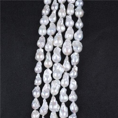 Wholesale 14-15mm best quality baroque pearl strands