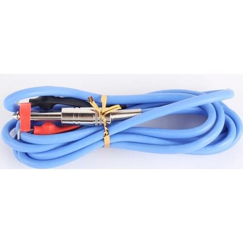 Clip Cord Imported Blue silicone steel clip 2.4m for Tattoo Machine Gun Power Supply