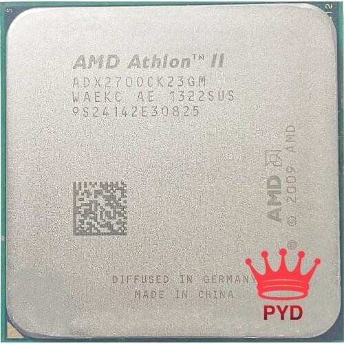 AMD Athlon II X2 270 3.4 GHz Dual-Core CPU Processor ADX270OCK23GM Socket AM3