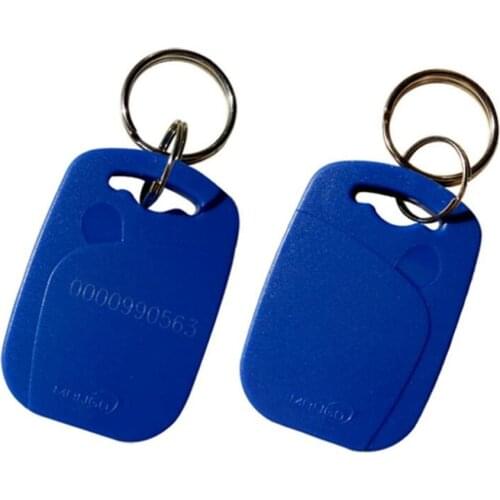 125khz RFID Transponder with EM4100 TK4100 RFID Fobs Key Tag KeyChains Read Only ID Tag